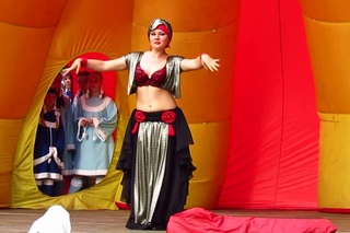 Natalie Solmaz - Bellydance Fusion “Bonfire“, 29 июля 2017г