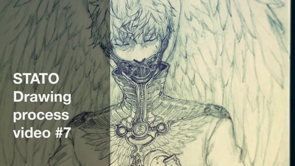STATO, Drawing process tarot(14. TEMPERANCE) 14번