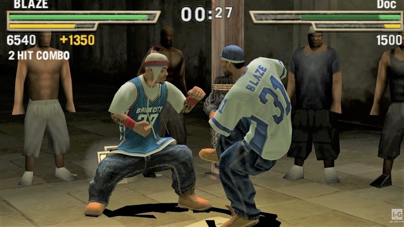 Def Jam Fight for NY: The Takeover PSP Gameplay