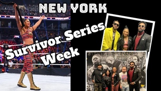 Survivor Series Week in New York Bianca Belair & Montez Ford
