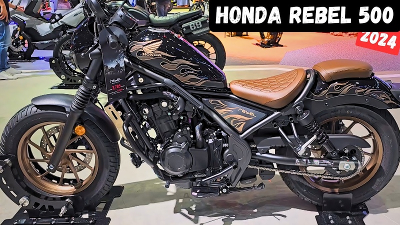 Rebel 500, A Mid Range Cruiser and Very Popular Among Riders, 2024 Honda Rebel