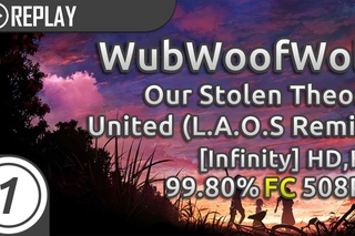 WubWoofWolf | Our Stolen Theory - United ( Remix) Infinity +HD,HR | % 508pp #2