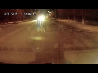 Моментальная карма настигла лихача