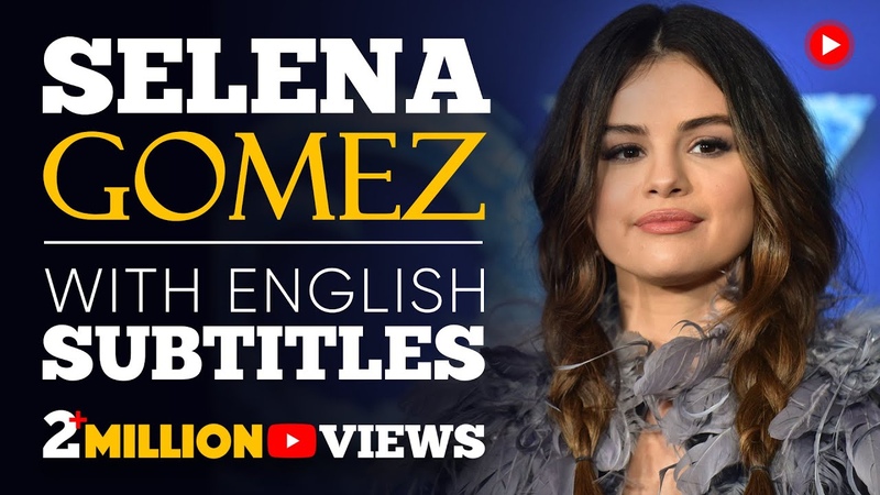 ENGLISH SPEECH, SELENA GOMEZ: Trust Yourself ( English
