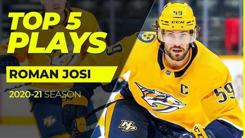 Top 5 Roman Josi Plays from the 2021 NHL