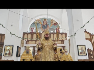 Митрополит Феодосій звершив Літургію на Стрітенському архірейському подворї (19 липня 2022 р.)