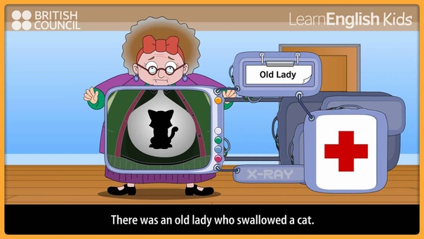 There was an old lady who swallowed a