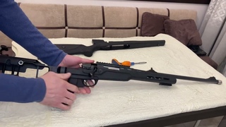 Ложе от компании Mastergun mg-08 для ТК-503 в калибре 366 Magnum (ATA TURQUA Gen2). Часть №2