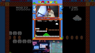 Включил непонятную игру про Марио с нулевым уровнем! #mario #retro #денди #rumario