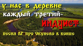 008.Деревня Окунево с высоты птичьего полета. Окунево - аномальная зона.