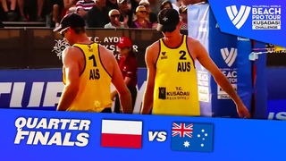 Kantor/Rudol  vs. McHugh/Burnett - Quarterfinal Highlights Kusadasi 2022 #BeachProTour