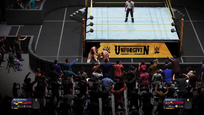 Adam Cole VS Rey Mysterio ( UWF UNFORGIVEN House