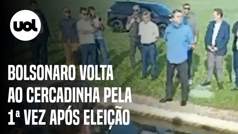 Bolsonaro fala com apoiadores no cercadinho pela 1ª vez; confira discurso