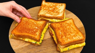 Meine Kinder knnen nicht aufhren, diese Sandwiches zu essen! Leckeres Frhstck nach Omas Rezept