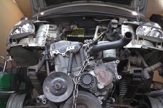 УазТех: Установка om603 с МКПП Спринтер и РК Nissan на Соболь 4х4, ЧАСТЬ 2