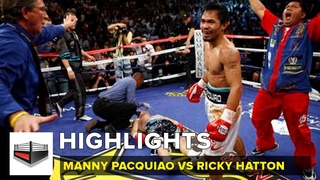 Manny Pacquiao vs Ricky Hatton Highlights & knockout