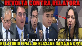 COMPLETO: PARLAMENTARES APRESENTAM RELATRIO EM RESPOSTA A DECISO FINAL DE ELIZIANE GAMA NA CPMI