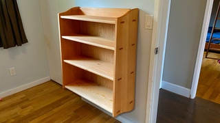 Wall Mounted Bookshelf [2-Day Build]