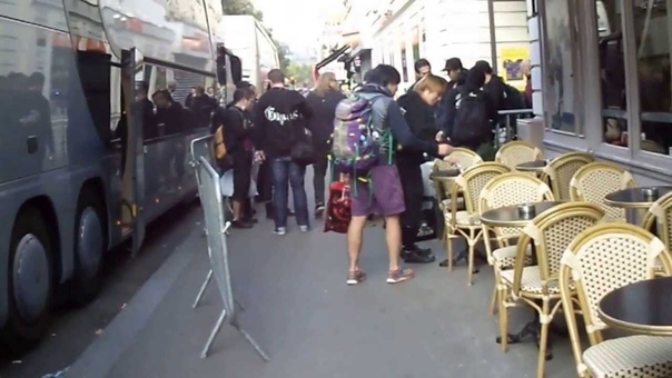 Arrival of the Gazett Es staff in Paris Part