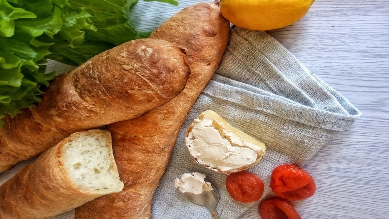 Французский Багет, French baguette, Простой Хлеб Со Вкусом
