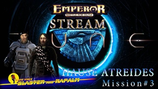 DUNE 2021 Game Emperor ATRAIDES Дом Атрейдес Battle for dune Mission-3 Прохождение с BLASTER NAPALM