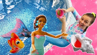 Qu ha pasado con Barbie Sirena La muecas sirenitas en espaol. Vdeos para nias