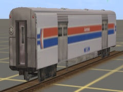 Amtrak Baggage Car 3