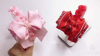LAO AYLA NA TIARA #ribbonbowBy Marina Mello