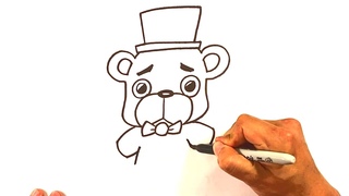 How to Draw FIVE NIGHTS AT FREDDY'S - CHIBI