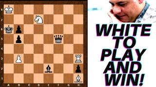 Outrageously Hard Puzzle! || White to play and Win! || Composition by Mario Matous