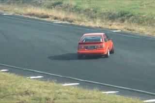 本庄サーキット　　AE86 超ヘタレドリフト　ゆるドリ
