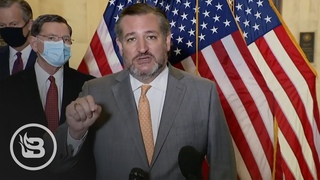 Ted Cruz SNAPS on Reporter Who Tells Him To Put a Mask onHes Vaccinated!