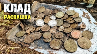 КЛАДИК МОНЕТ НИКОЛАЯ ВТОРОГО, МЕЖДУ ЯМ И ШУРФОВ
