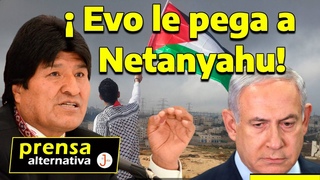 Evo exige respeto al pueblo palestino!! Conflicto Israel Palestina al rojo vivo!!
