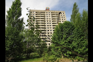 Путешествие по Припяти #4. 16-этажка СССР / Trip in Pripyat #4. 16-story building