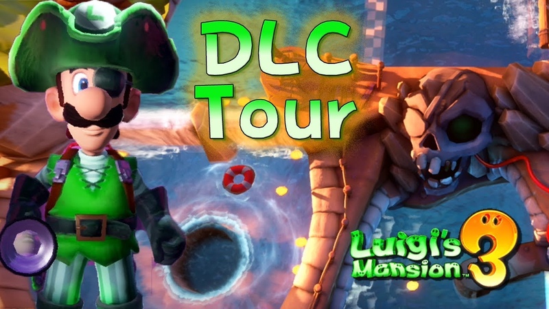 Luigis Mansion 3 DLC Pack 2 Tour: 3 NEW Scream Park Minigames (+ AMAZING Costumes Ver. 1.