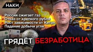 МИЛЛИОН РОССИЯН ОСТАНЕТСЯ БЕЗ РАБОТЫ. СИЛЬНО УПАЛА ДОБЫЧА УГЛЯ И ГАЗА. МИЛОВ ОБ ЭКОНОМИКЕ РОССИИ
