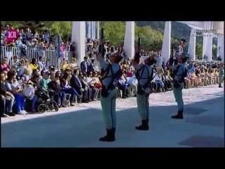 Semana Santa Mlaga 2015, Traslado del Cristo de la Buena Muerte (Mena) Desembarco de la Legin