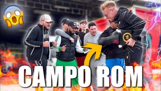 PRENDO PUGNI NEI QUARTIERI PERICOLOSI! | CAMPO ROM