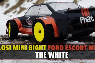 Losi Mini 8ight - Ford Escort MK2 - The White