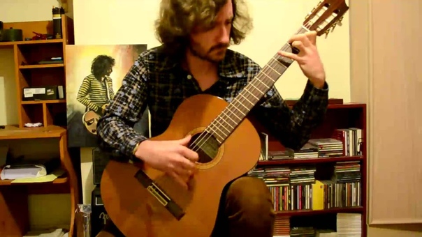 Perfect Day Lou Reed solo guitar version by Dave