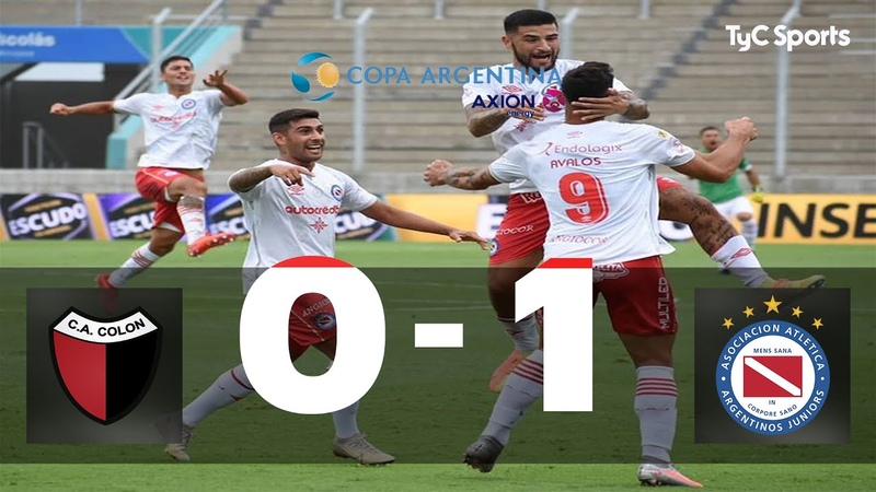 Colón 0 1 Argentinos Juniors, Copa