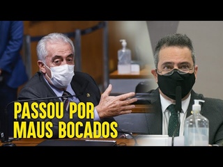 OTTO ALENCAR FAZ ELCIO FRANCO TREMER NA CPI DA COVID