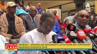 URGENT SÉNÉGAL :  AMADOU BA RECONNAÎT LA VICTOIRE DE L’OPPOSANT BASSIROU DIOMAYE FAYE