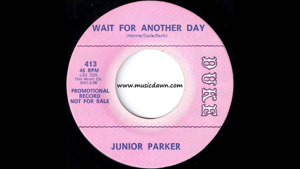 Junior Parker Wait For Another Day Duke 1966 Northern Soul RB