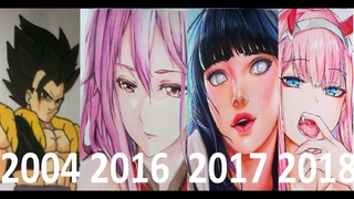 My Art Progress From Age 13-22 (2009-2018)