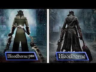 Bloodborne VS Bloodborne PSX Demake | Graphics Comparison