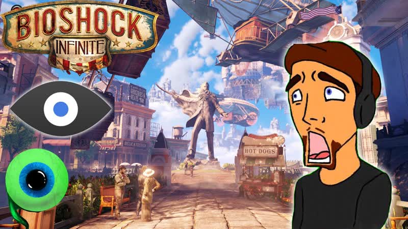 BIOSHOCK INFINITE with the OCULUS RIFT ( Vorp X), PRETTIER THAN EVER