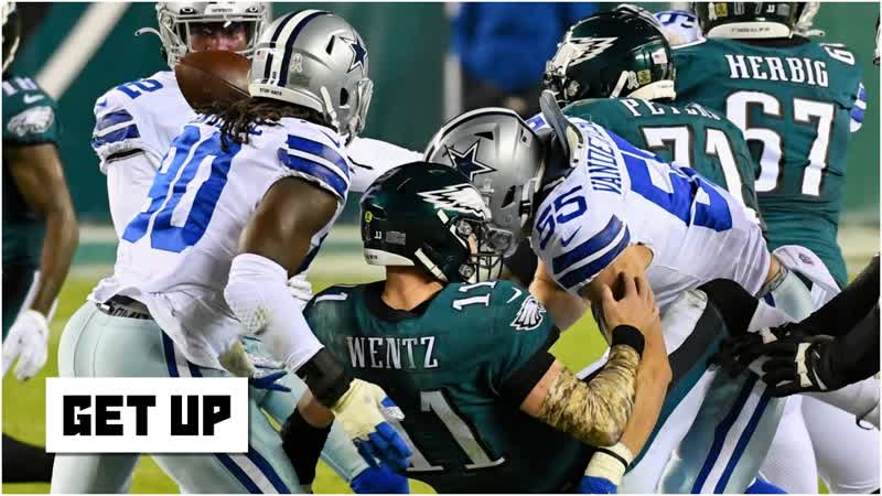 Reacting to the turnover filled Cowboys vs. Eagles matchup in Week 8, Get