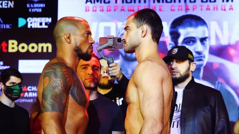 Андрей Корешков Адриано Родригес, AMC Fight Nights Sochi, Fight